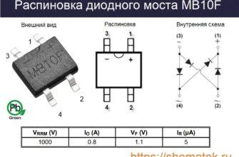 Распиновка MB10F